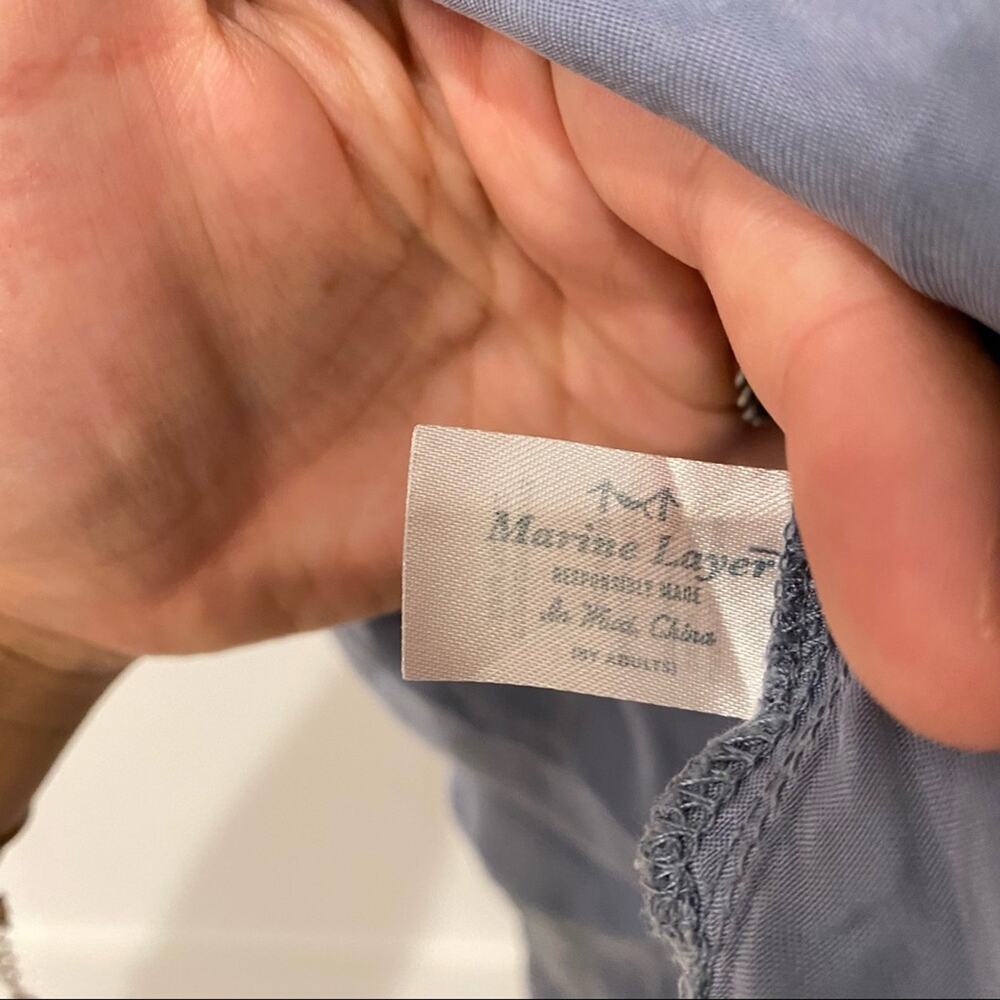 Marine Layer Delta Tee Shirt Dress XS - Picture 5 of 6